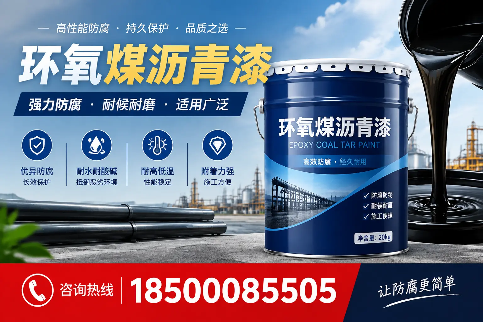环氧煤沥青漆在不同气候条件下的表现分析，运城适用性